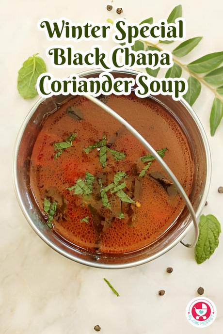 Our Black Chana Coriander Soup is the perfect winter delight, combining the wholesome goodness of black chana with the fresh flavor of coriander.