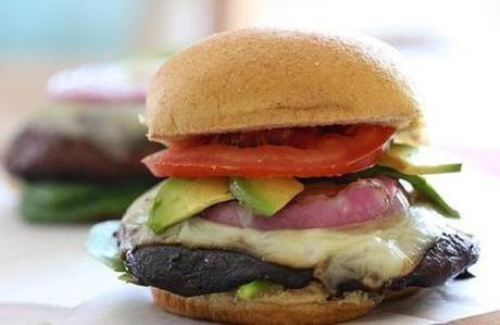Grilled Portobello Mushroom Burgers