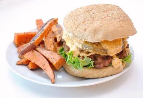 Shrimp Burgers with Remoulade Sauce