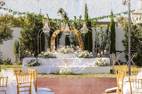 Summer wedding with golden accents | Maria & Anestis Summer wedding with golden accents | Maria & Anestis