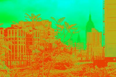 The Empire State Building, two contexts, two new colorways