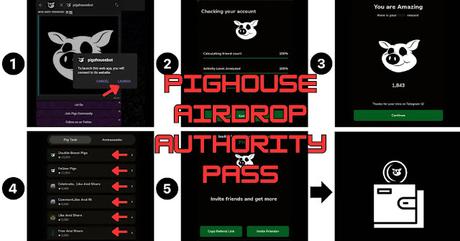 Pighouse airdrop authority pass Pighouse airdrop authority pass