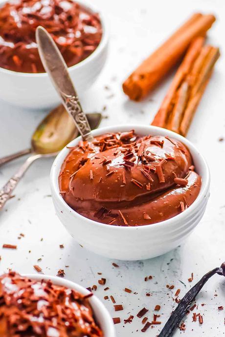 Chocolate Almond Milk Pudding Chocolate Almond Milk Pudding