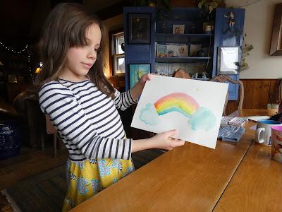 Josie Paints (but she really wants to play the guitar and sing)