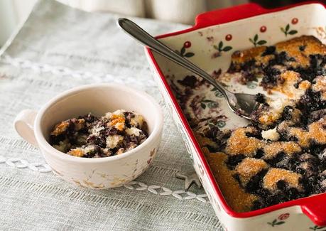 Easy Blueberry Cobbler