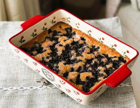 Easy Blueberry Cobbler