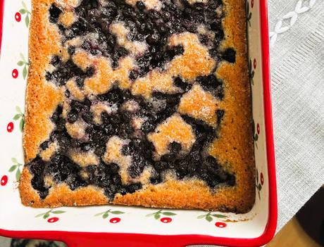 Easy Blueberry Cobbler