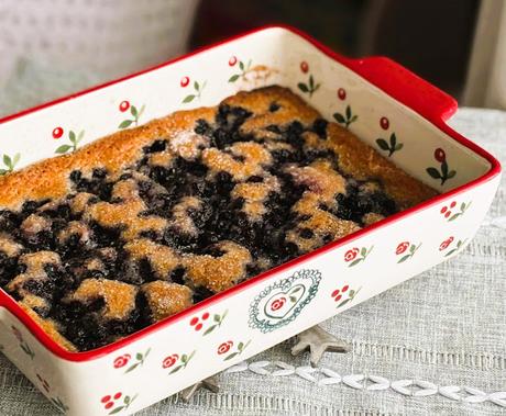 Easy Blueberry Cobbler