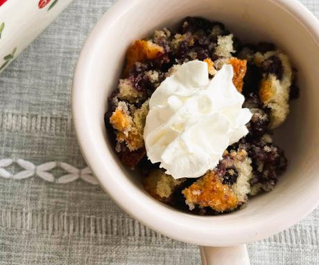 Easy Blueberry Cobbler