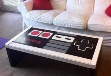 NES nerd inspired coffee table
