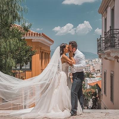 Elegant wedding under the golden hues of autumn | Lena & Michalis