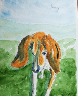 Vicki Paints (but, unlike Josie, has no dreams of stardom)