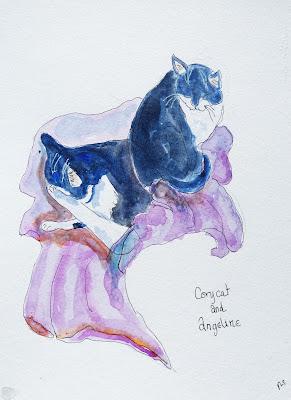 Vicki Paints (but, unlike Josie, has no dreams of stardom)