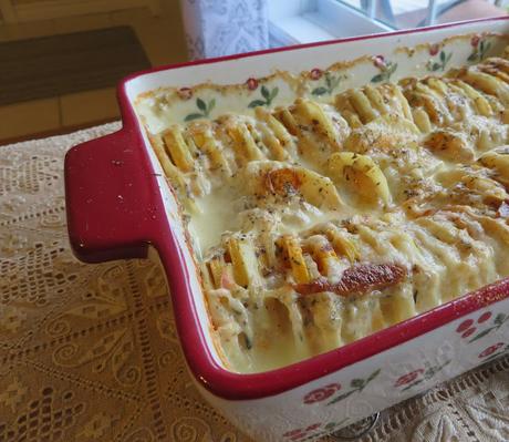 Simple Double Scalloped Potatoes Simple Double Scalloped Potatoes