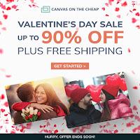 Image: Get canvas up to 90% off, 30% off all frames, and free shipping on all sizes!