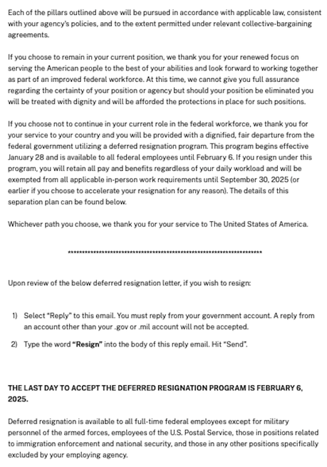 Trump's Memo To Federal Employees Is A Scam, A Purge, And It's Illegal