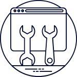 What Do Home Service Businesses Need in Digital Marketing? a computer with wrenches and a screen