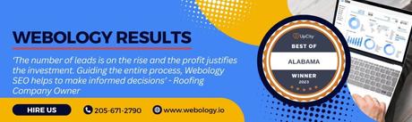 What Do Home Service Businesses Need in Digital Marketing? A Webology and banner with testimonial