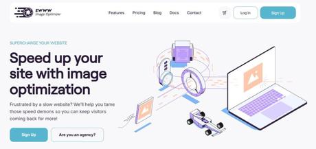 What Do Home Service Businesses Need in Digital Marketing? screenshot of the WordPress plugin EWWW