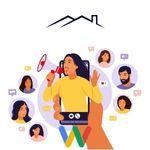 What Do Home Service Businesses Need in Digital Marketing? a woman holding a phone with a megaphone