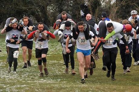 Beyond Roses and Chocolates: 10 Fascinating Romantic Traditions Wife carrying contest: Finland