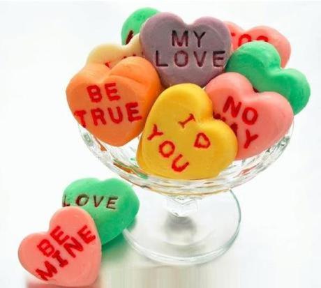 Ten of the Very Best Recipes for Conversation Heart Party Foods Love Heart Sweets Inspired Fudge