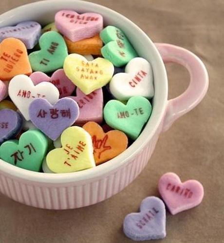 Ten of the Very Best Recipes for Conversation Heart Party Foods Homemade Love Heart Sweets