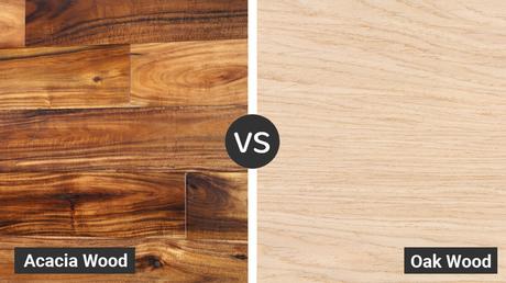 Acacia Wood Comparison: Differences and Similarities of Acacia vs Woods Acacia Wood vs Oak Wood