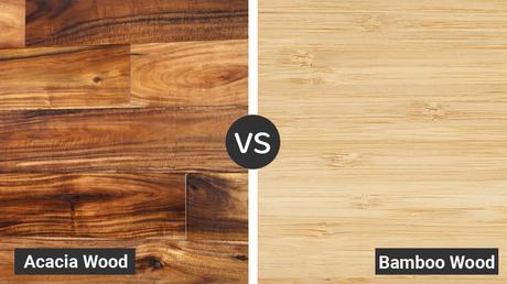 Acacia Wood Comparison: Differences and Similarities of Acacia vs Woods Bamboo vs Acacia Wood