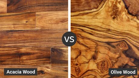 Acacia Wood Comparison: Differences and Similarities of Acacia vs Woods Olive Wood Vs Acacia Wood