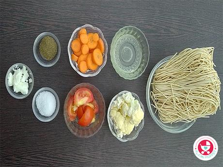Delicious and Nutritious – Vegetable Wheat Noodles for Kids Delicious and Nutritious - Vegetable Wheat Noodles for Kids