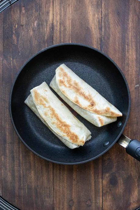 Vegan Black Bean and Rice Burritos