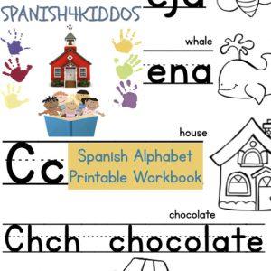 Spanish Alphabet Printable Workbook