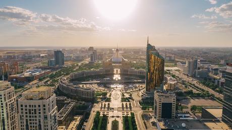 20 Best Places to Visit in Kazakhstan view of nur-sultan from the Baiterek tower