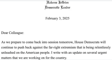 Jeffries Outline A Path For His Democratic Colleagues