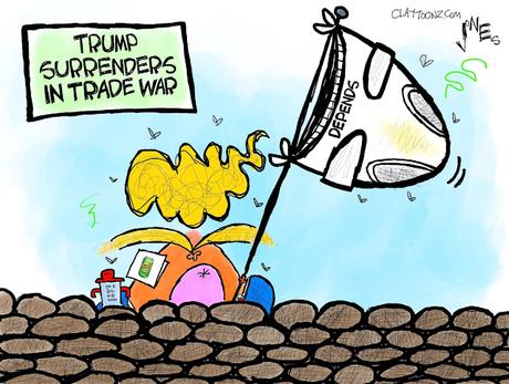 Trump Surrenders In His Trade War