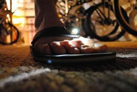 Light Inspired Flip Flops