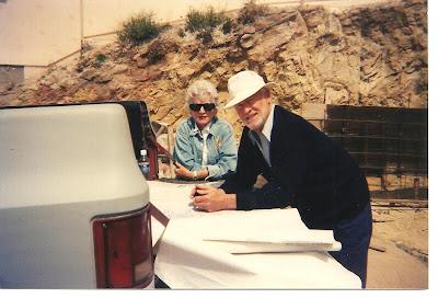 AFTER THE LAGUNA BEACH FIRE THE REBUILDING PROCESS BEGINS.