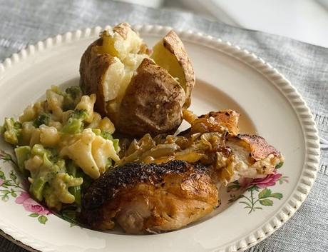 Cast Iron Roast Chicken Quarter