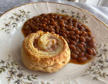 Ham Filled Buttermilk Biscuit Swirls