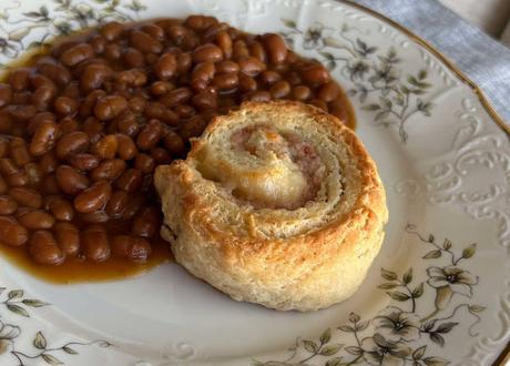Ham Filled Buttermilk Biscuit Swirls
