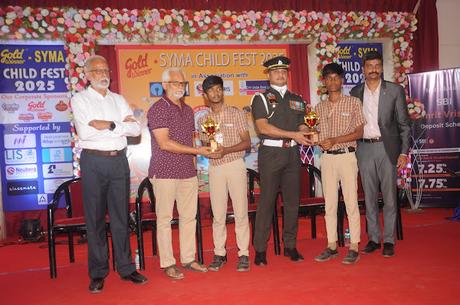 Goldwinner SYMA Childfest 2025 - Prize Distribution - Lt.Col U Sachin. Goldwinner SYMA Childfest 2025 - Prize Distribution - Lt.Col U Sachin.