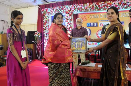 Goldwinner SYMA Childfest 2025 - Prize Distribution - Lt.Col U Sachin. Goldwinner SYMA Childfest 2025 - Prize Distribution - Lt.Col U Sachin.