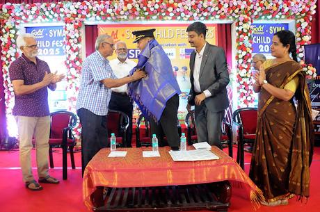 Goldwinner SYMA Childfest 2025 - Prize Distribution - Lt.Col U Sachin. Goldwinner SYMA Childfest 2025 - Prize Distribution - Lt.Col U Sachin.