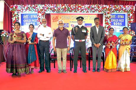 Goldwinner SYMA Childfest 2025 - Prize Distribution - Lt.Col U Sachin. Goldwinner SYMA Childfest 2025 - Prize Distribution - Lt.Col U Sachin.