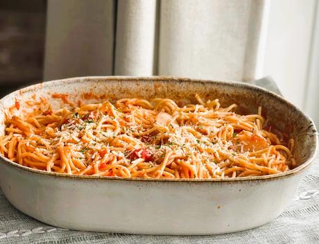 One Pan Oven Spaghetti One Pan Oven Spaghetti