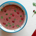 Soups are the best thing to have in cold weather, and this kidney beans soup is hearty, warming and packed with protein power!