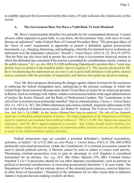 The Resignation Letter Danielle Sassoon Wrote To AG Bondi The Resignation Letter Danielle Sassoon Wrote To AG Bondi