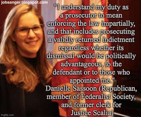 The Resignation Letter Danielle Sassoon Wrote To AG Bondi The Resignation Letter Danielle Sassoon Wrote To AG Bondi