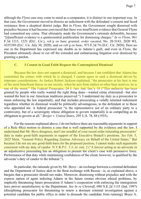 The Resignation Letter Danielle Sassoon Wrote To AG Bondi The Resignation Letter Danielle Sassoon Wrote To AG Bondi